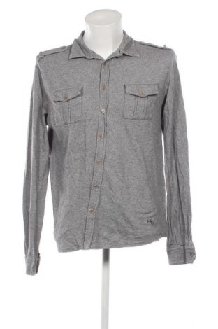 Ανδρικό πουκάμισο Mango, Μέγεθος XL, Χρώμα Γκρί, Τιμή 8,91 €