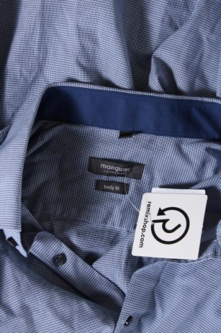 Ανδρικό πουκάμισο Manguun, Μέγεθος XL, Χρώμα Μπλέ, Τιμή 9,69 €