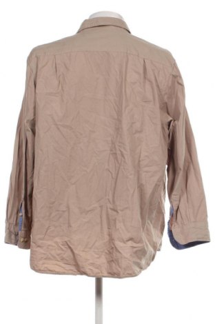 Herrenhemd Marco Donati, Größe 3XL, Farbe Beige, Preis € 16,70