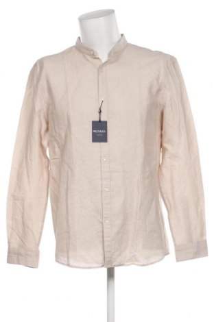 Ανδρικό πουκάμισο McNeal, Μέγεθος XL, Χρώμα  Μπέζ, Τιμή 30,06 €