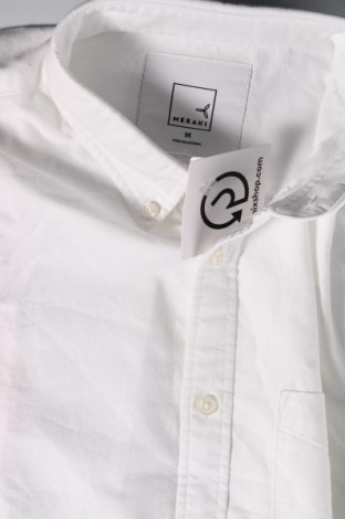 Ανδρικό πουκάμισο Meraki, Μέγεθος M, Χρώμα Λευκό, Τιμή 18,93 €