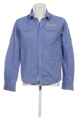 Ανδρικό πουκάμισο Miracle Of Denim, Μέγεθος M, Χρώμα Μπλέ, Τιμή 3,42 €
