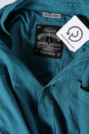 Herrenhemd Much More, Größe L, Farbe Grün, Preis 20,18 €