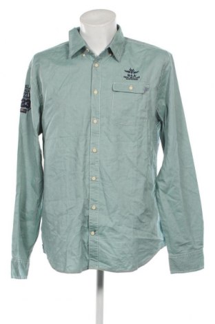 Ανδρικό πουκάμισο New Zealand Auckland, Μέγεθος XXL, Χρώμα Πράσινο, Τιμή 23,40 €