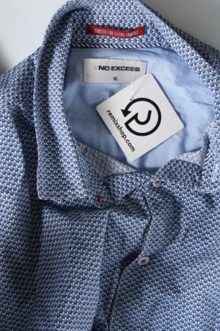 Мъжка риза No Excess, Размер XL, Цвят Син, Цена 8,16 лв.