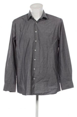 Ανδρικό πουκάμισο Nobel League, Μέγεθος L, Χρώμα Γκρί, Τιμή 6,10 €