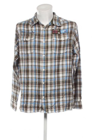 Ανδρικό πουκάμισο Okay, Μέγεθος XL, Χρώμα Πολύχρωμο, Τιμή 6,10 €