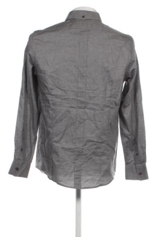 Herrenhemd Olly Gan, Größe L, Farbe Grau, Preis € 3,83