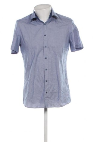 Ανδρικό πουκάμισο Olymp, Μέγεθος M, Χρώμα Μπλέ, Τιμή 10,09 €