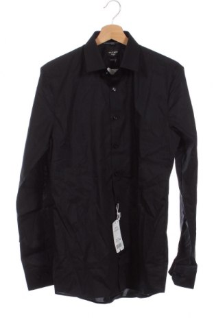 Ανδρικό πουκάμισο Olymp, Μέγεθος M, Χρώμα Μαύρο, Τιμή 30,76 €