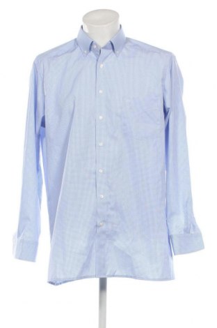 Ανδρικό πουκάμισο Olymp, Μέγεθος 3XL, Χρώμα Μπλέ, Τιμή 23,40 €