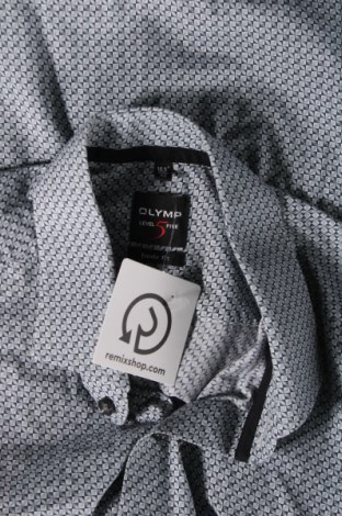 Ανδρικό πουκάμισο Olymp, Μέγεθος L, Χρώμα Γκρί, Τιμή 23,40 €