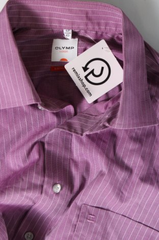 Męska koszula Olymp, Rozmiar XL, Kolor Różowy, Cena 124,74 zł