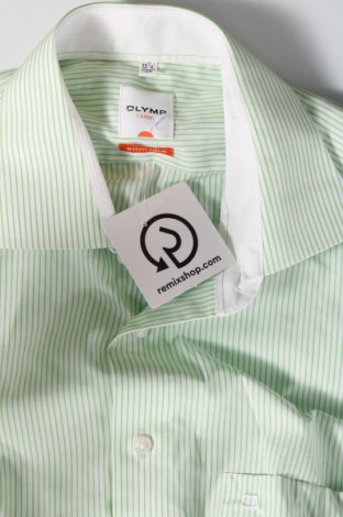 Herrenhemd Olymp, Größe M, Farbe Grün, Preis 27,14 €