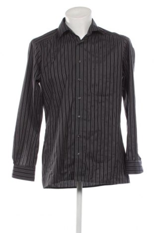 Ανδρικό πουκάμισο Olymp, Μέγεθος M, Χρώμα Γκρί, Τιμή 6,03 €
