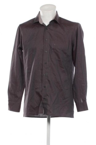 Herrenhemd Olymp, Größe M, Farbe Grau, Preis 23,07 €