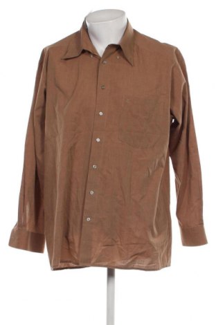Ανδρικό πουκάμισο Olymp, Μέγεθος XL, Χρώμα  Μπέζ, Τιμή 9,65 €