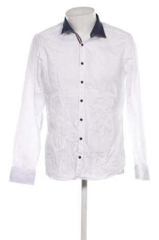 Ανδρικό πουκάμισο Olymp, Μέγεθος L, Χρώμα Λευκό, Τιμή 28,20 €