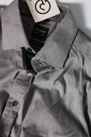 Herrenhemd Olymp, Größe M, Farbe Grau, Preis 6,79 €