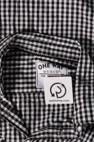 Herrenhemd One Way, Größe XL, Farbe Mehrfarbig, Preis 4,84 €