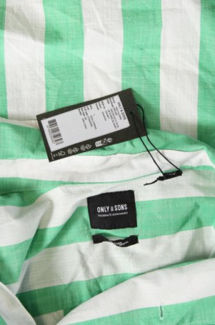 Herrenhemd Only & Sons, Größe L, Farbe Mehrfarbig, Preis 9,48 €