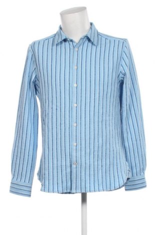 Ανδρικό πουκάμισο Only & Sons, Μέγεθος L, Χρώμα Μπλέ, Τιμή 6,64 €