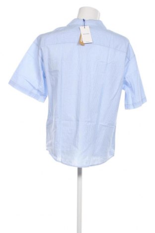 Ανδρικό πουκάμισο Originals By Jack & Jones, Μέγεθος L, Χρώμα Μπλέ, Τιμή 35,05 €