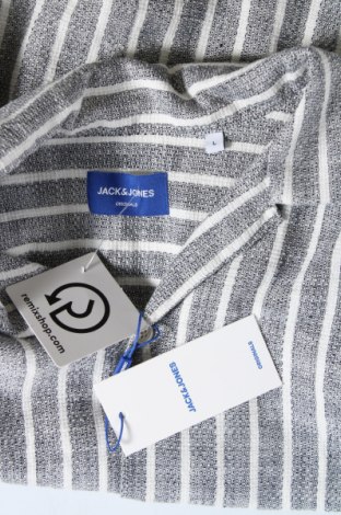 Herrenhemd Originals By Jack & Jones, Größe L, Farbe Grau, Preis € 35,05