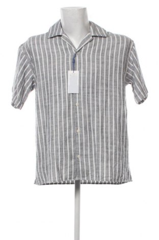 Herrenhemd Originals By Jack & Jones, Größe L, Farbe Grau, Preis € 16,47