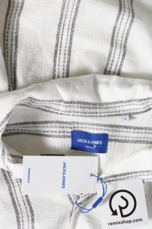 Ανδρικό πουκάμισο Originals By Jack & Jones, Μέγεθος L, Χρώμα Λευκό, Τιμή 17,53 €