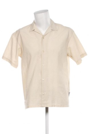 Ανδρικό πουκάμισο Originals By Jack & Jones, Μέγεθος L, Χρώμα  Μπέζ, Τιμή 17,53 €