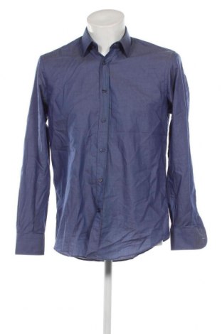 Ανδρικό πουκάμισο Oviesse, Μέγεθος M, Χρώμα Μπλέ, Τιμή 4,49 €
