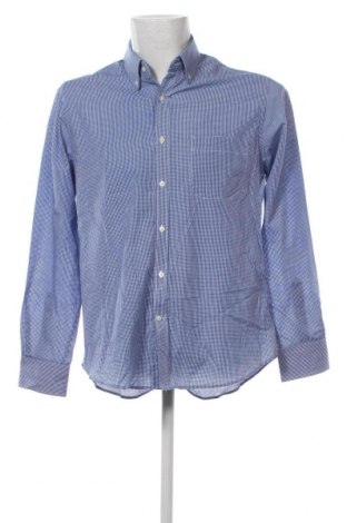 Ανδρικό πουκάμισο Oviesse, Μέγεθος L, Χρώμα Μπλέ, Τιμή 6,64 €