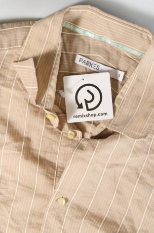 Ανδρικό πουκάμισο Parkes, Μέγεθος S, Χρώμα  Μπέζ, Τιμή 5,89 €