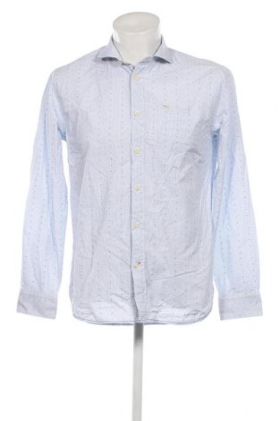 Ανδρικό πουκάμισο Pepe Jeans, Μέγεθος M, Χρώμα Μπλέ, Τιμή 20,50 €