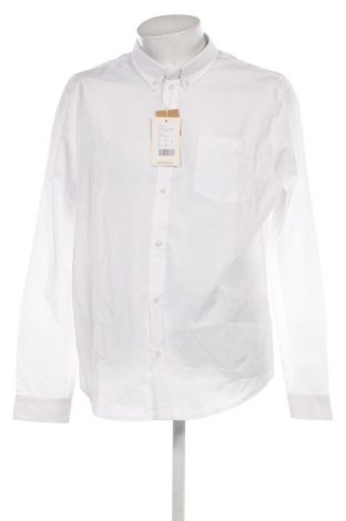 Ανδρικό πουκάμισο Pier One, Μέγεθος XXL, Χρώμα Λευκό, Τιμή 19,68 €