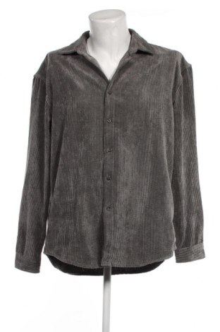 Ανδρικό πουκάμισο Pull&Bear, Μέγεθος XL, Χρώμα Γκρί, Τιμή 5,92 €