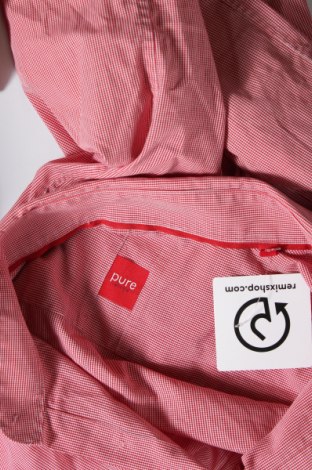 Herrenhemd Pure H.Tico, Größe L, Farbe Rot, Preis 20,18 €
