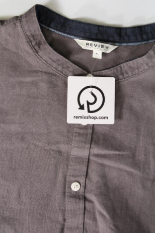 Мъжка риза Review, Размер XL, Цвят Сив, Цена 72,00 лв.