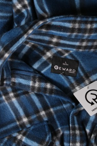 Ανδρικό πουκάμισο Reward, Μέγεθος L, Χρώμα Μπλέ, Τιμή 17,94 €