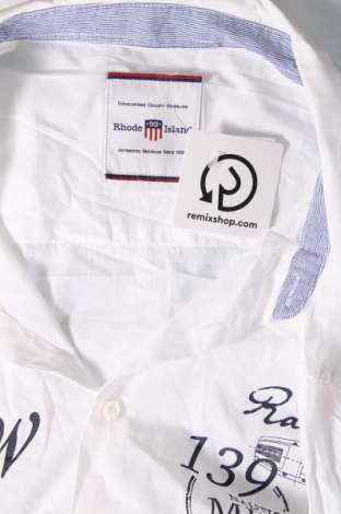 Мъжка риза Rhode Island, Размер 3XL, Цвят Бял, Цена 29,00 лв.