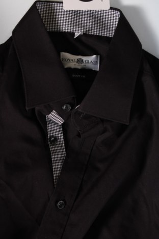 Herrenhemd Royal Class, Größe L, Farbe Schwarz, Preis € 8,88