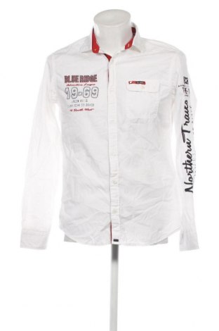 Ανδρικό πουκάμισο S.Oliver, Μέγεθος M, Χρώμα Λευκό, Τιμή 8,17 €