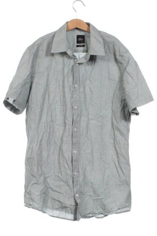 Herrenhemd S.Oliver Black Label, Größe M, Farbe Grün, Preis € 9,46