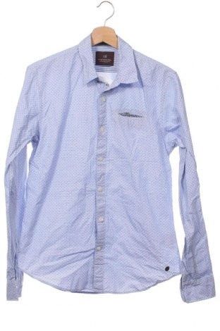 Ανδρικό πουκάμισο Scotch & Soda, Μέγεθος M, Χρώμα Μπλέ, Τιμή 27,05 €