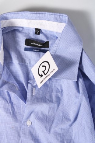 Ανδρικό πουκάμισο Seidensticker, Μέγεθος L, Χρώμα Μπλέ, Τιμή 8,91 €