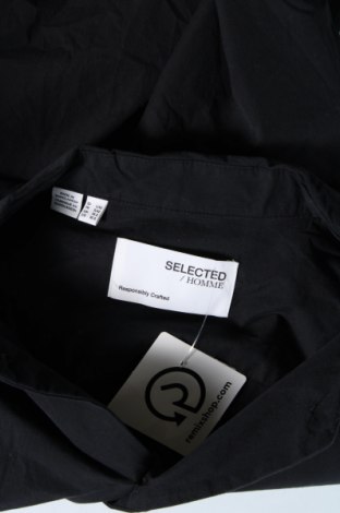 Мъжка риза Selected Homme, Размер L, Цвят Черен, Цена 68,00 лв.