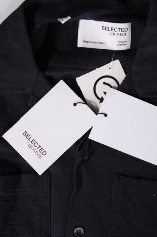 Ανδρικό πουκάμισο Selected Homme, Μέγεθος M, Χρώμα Μπλέ, Τιμή 35,05 €