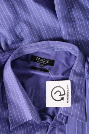 Herrenhemd Smog, Größe XXL, Farbe Blau, Preis 8,07 €