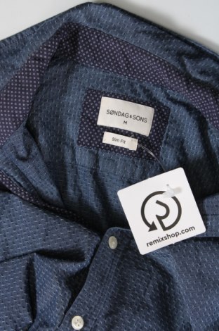 Pánska košeľa  Sondag & Sons, Veľkosť M, Farba Modrá, Cena  16,44 €